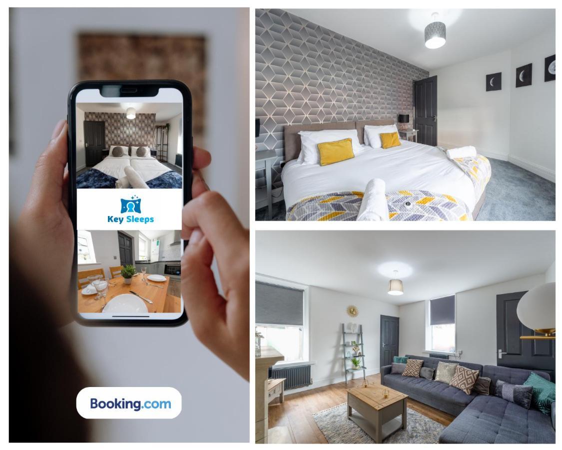 Five Bedroom Spacious Modern House By Keysleeps Short Lets Workington Lake District Beach Bagian luar foto